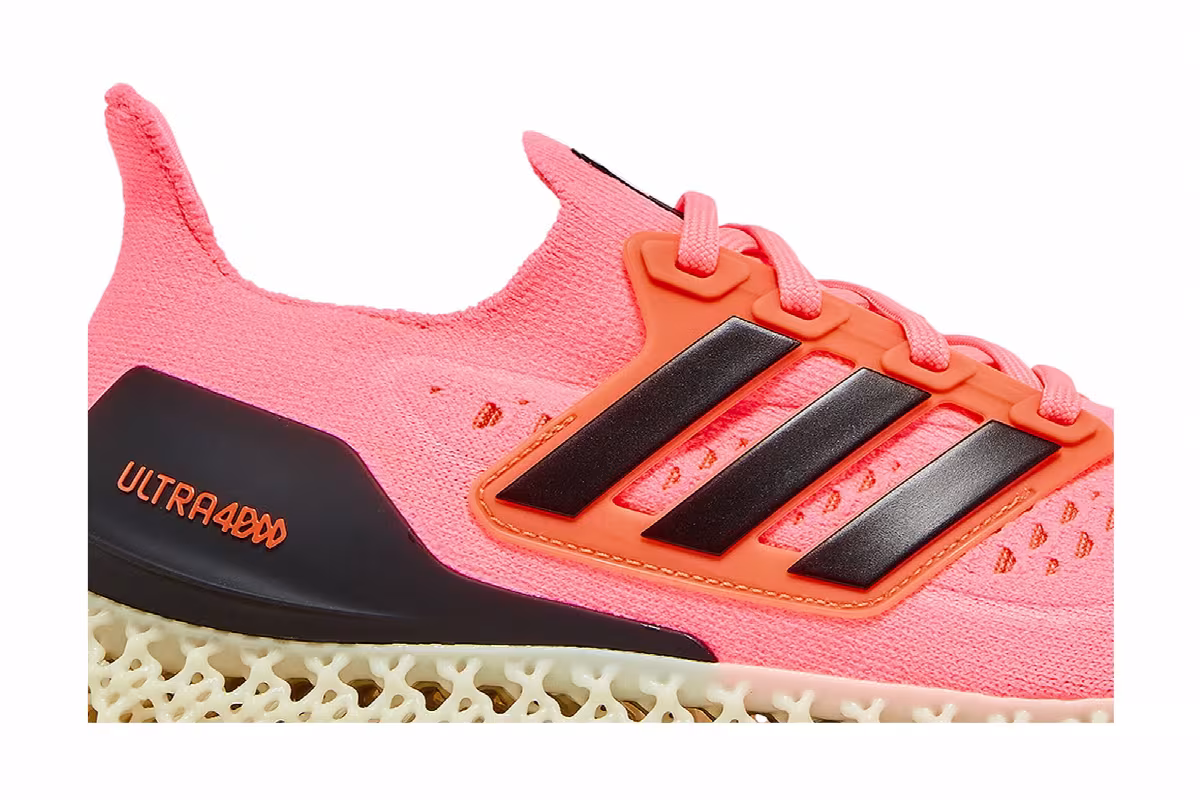 adidas Ultra 4DFWD Beam Pink Black, view 3