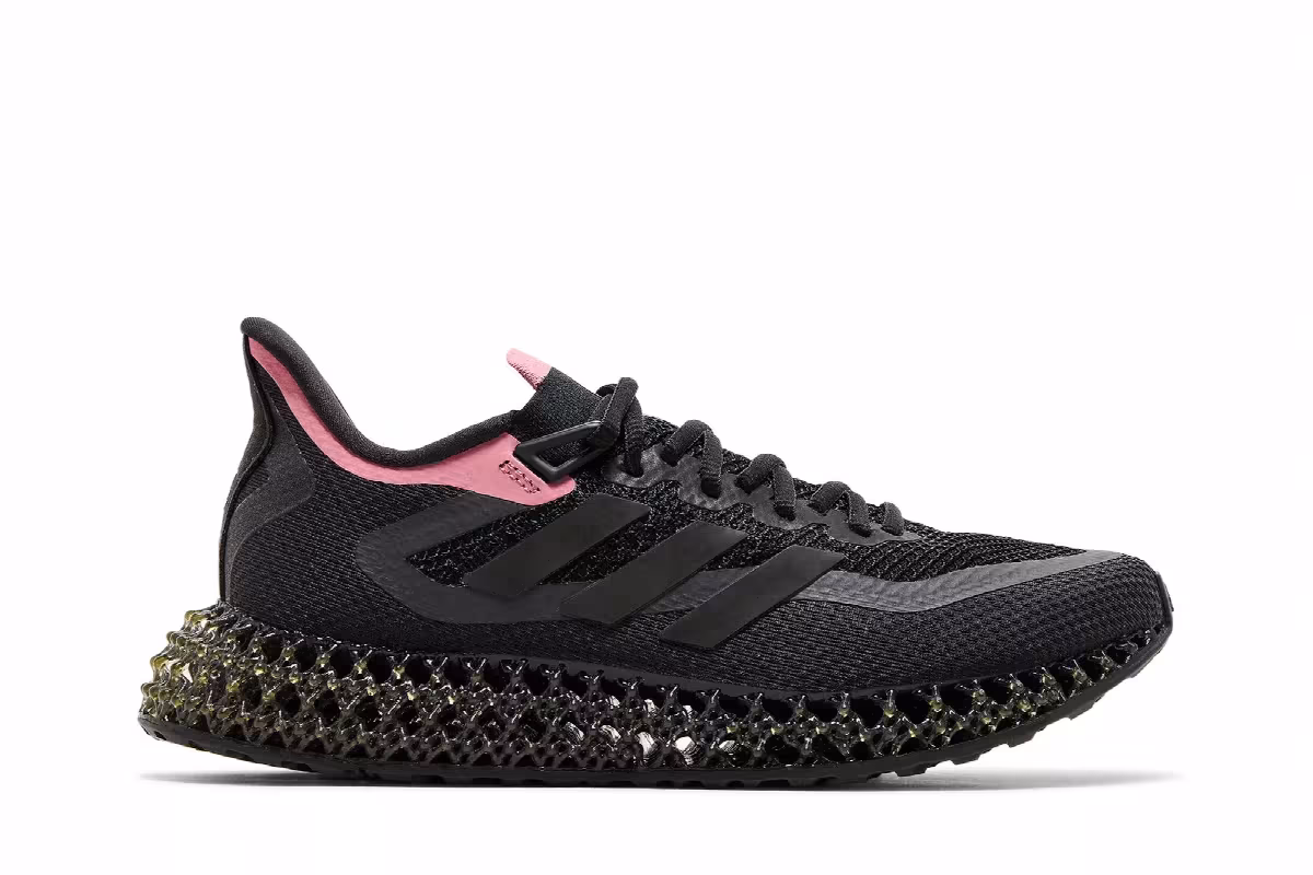 adidas Women's 4DFWD 2 Black Wonder Red, view 2