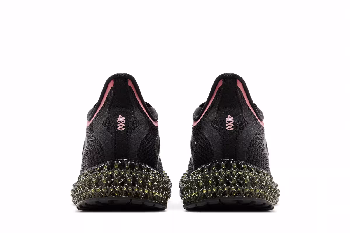 adidas Women's 4DFWD 2 Black Wonder Red, view 7
