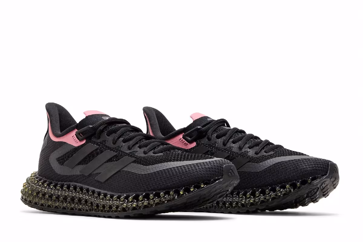 adidas Women's 4DFWD 2 Black Wonder Red, view 9