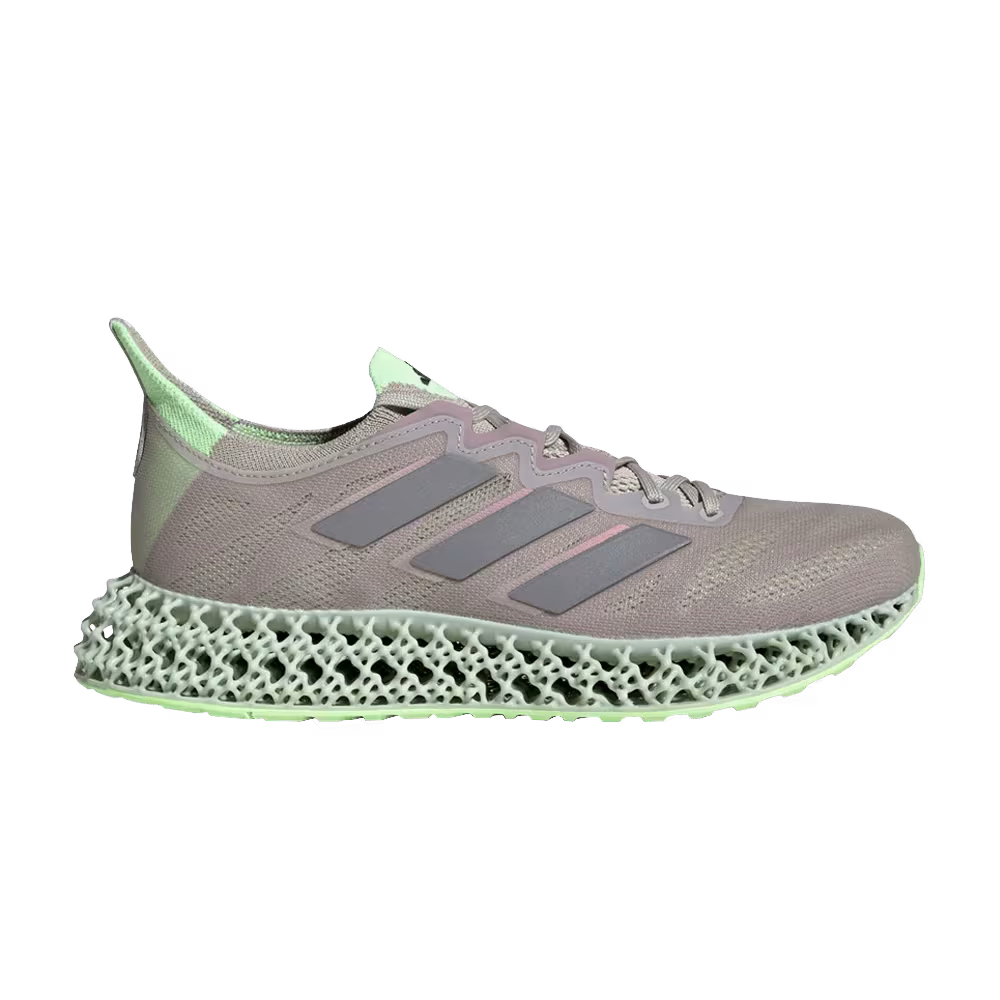 Adidas Women's 4DFWD 3 Putty Grey Green Spark