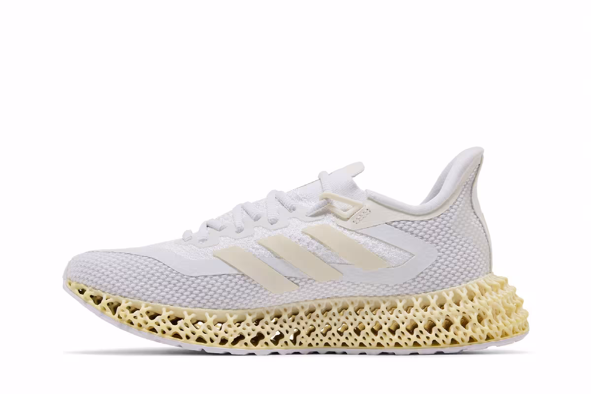 adidas Women's 4DFWD 2 Cloud White, view 4