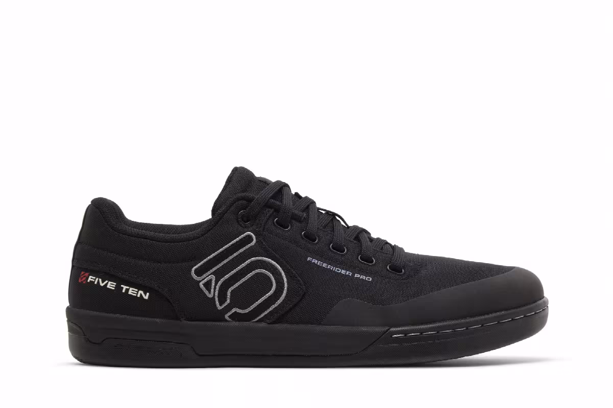 Adidas Five Ten Freerider Pro Canvas Black Grey, view 2