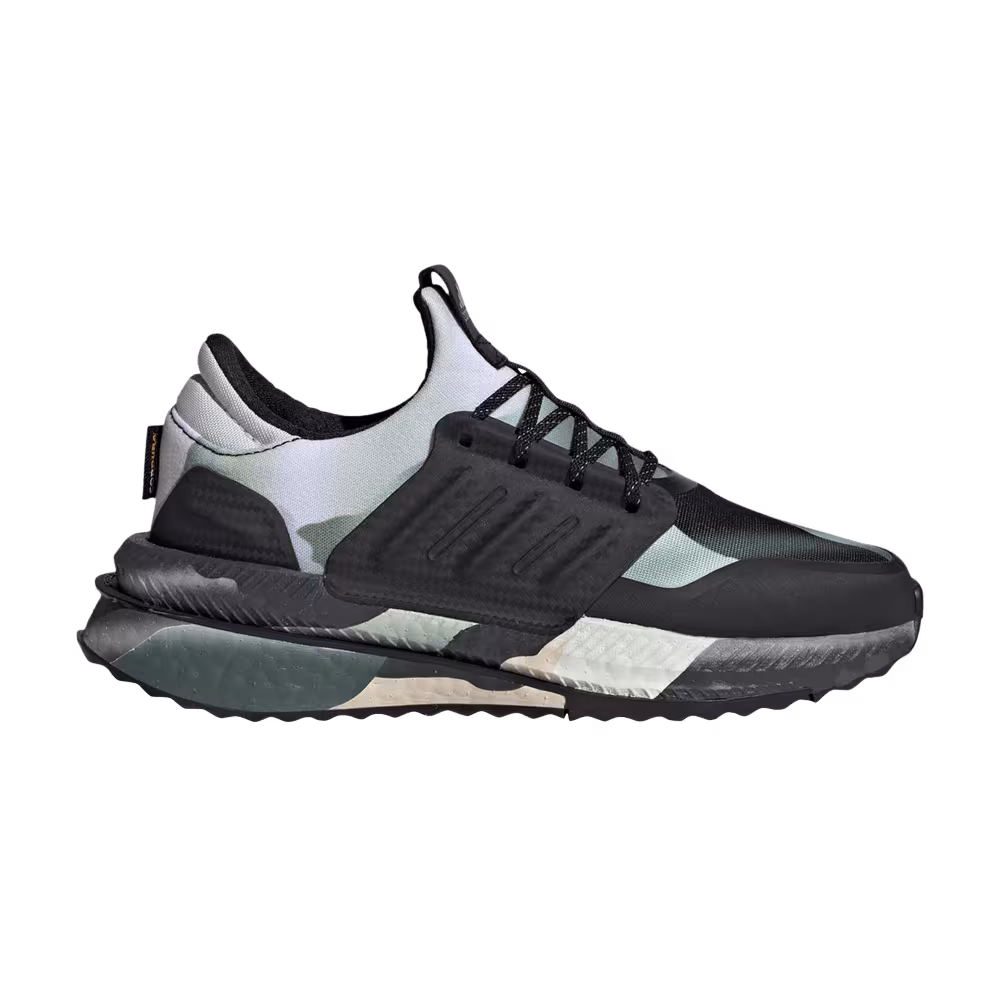 Adidas Women's X_PLRBOOST Black Green Camo