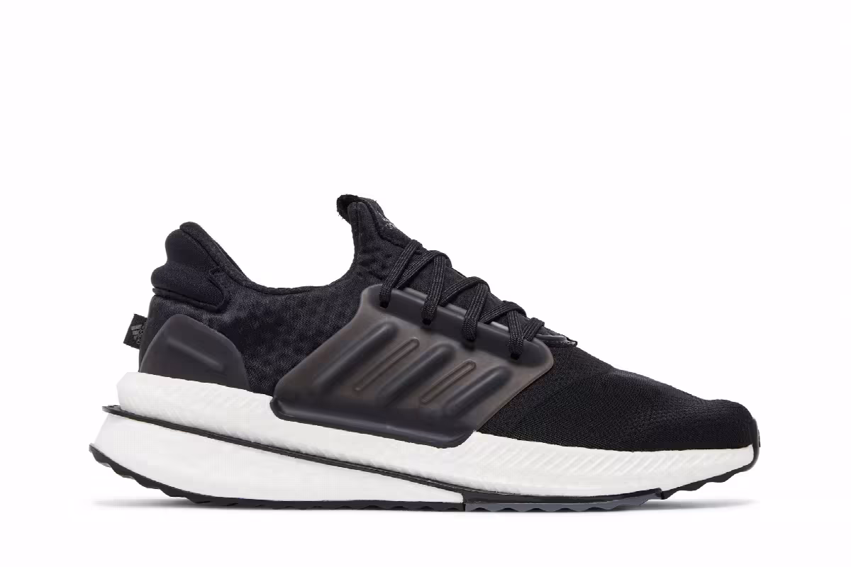 adidas X_PLRBOOST Black White, view 2