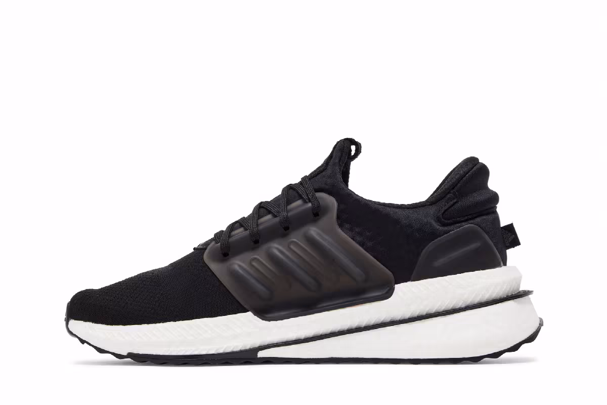 adidas X_PLRBOOST Black White, view 4