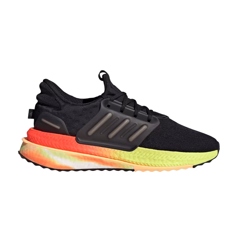Adidas X_PLRBOOST Black Pulse Lime Gradient