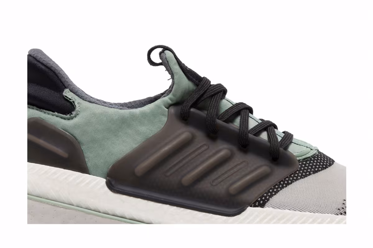 adidas X_PLRBOOST Grey Silver Green, view 3