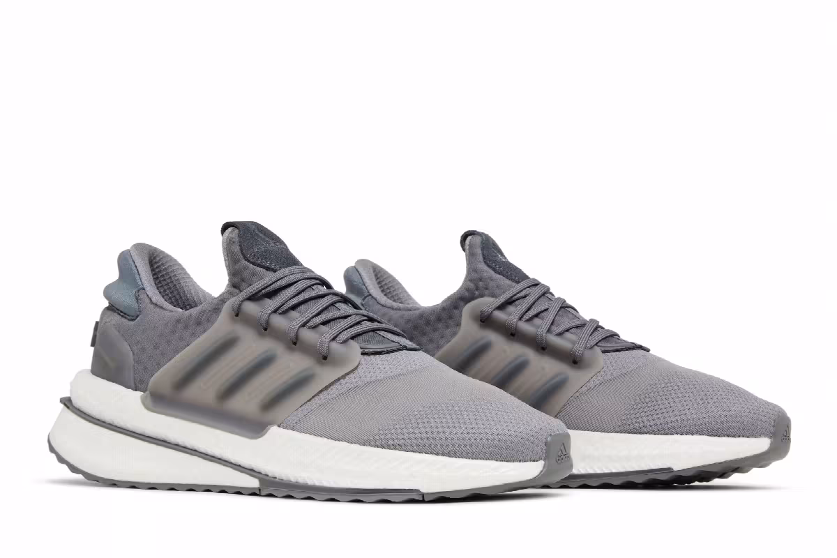 adidas X_PLRBOOST Grey White, view 9