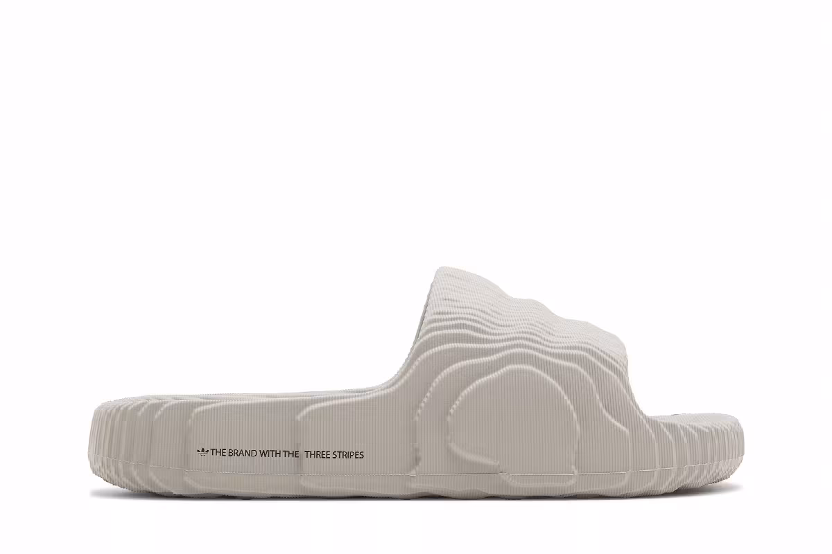 adidas Adilette 22 Slides Light Brown, view 2