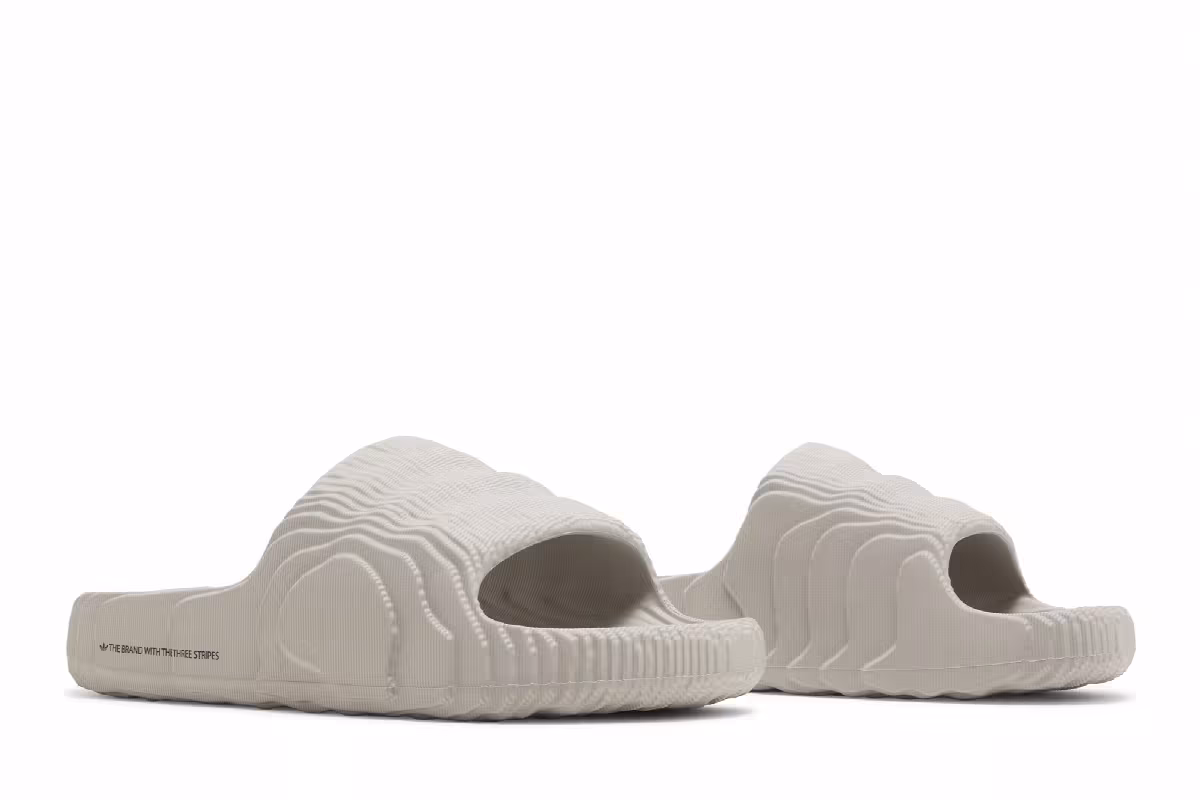 adidas Adilette 22 Slides Light Brown, view 9