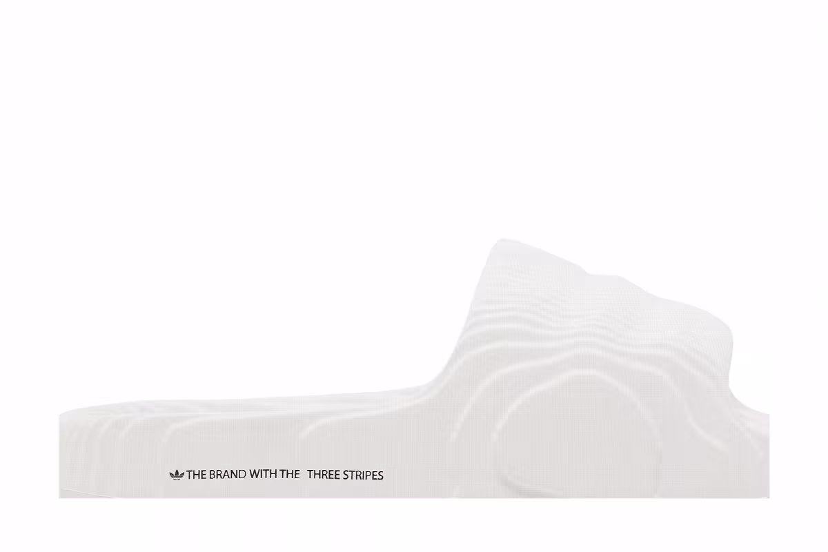 adidas Adilette 22 Slides Crystal White, view 3