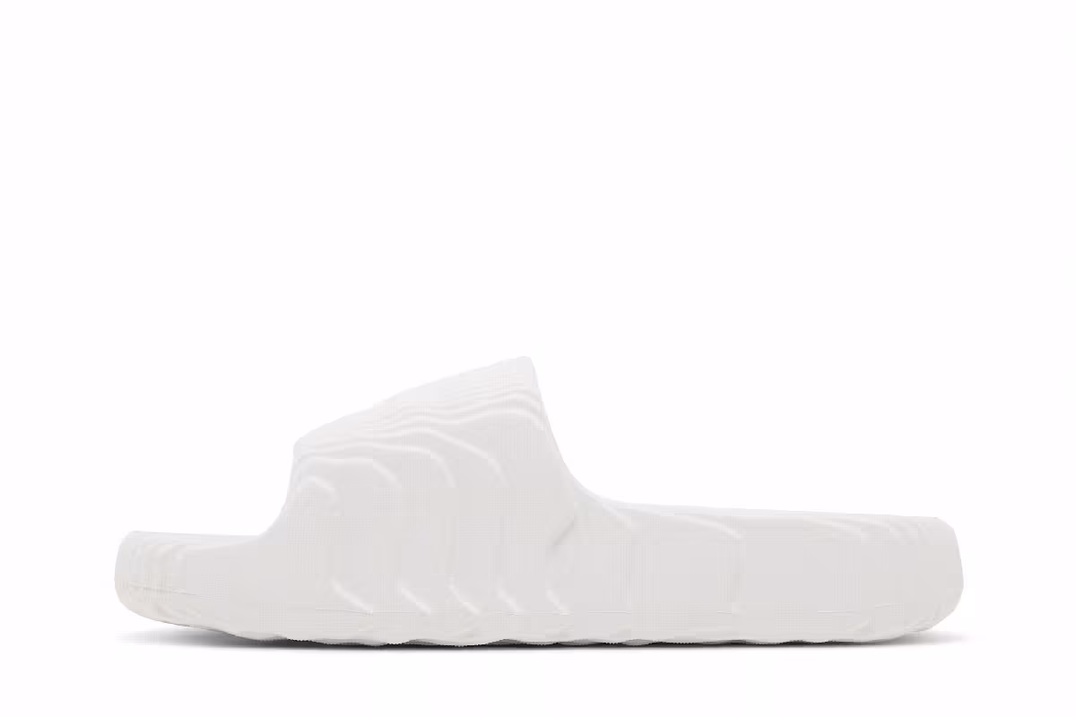 adidas Adilette 22 Slides Crystal White, view 4