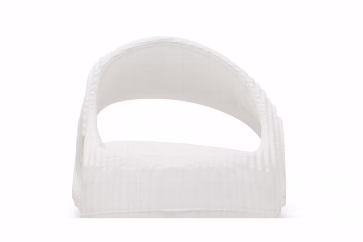 adidas Adilette 22 Slides Crystal White, view 8