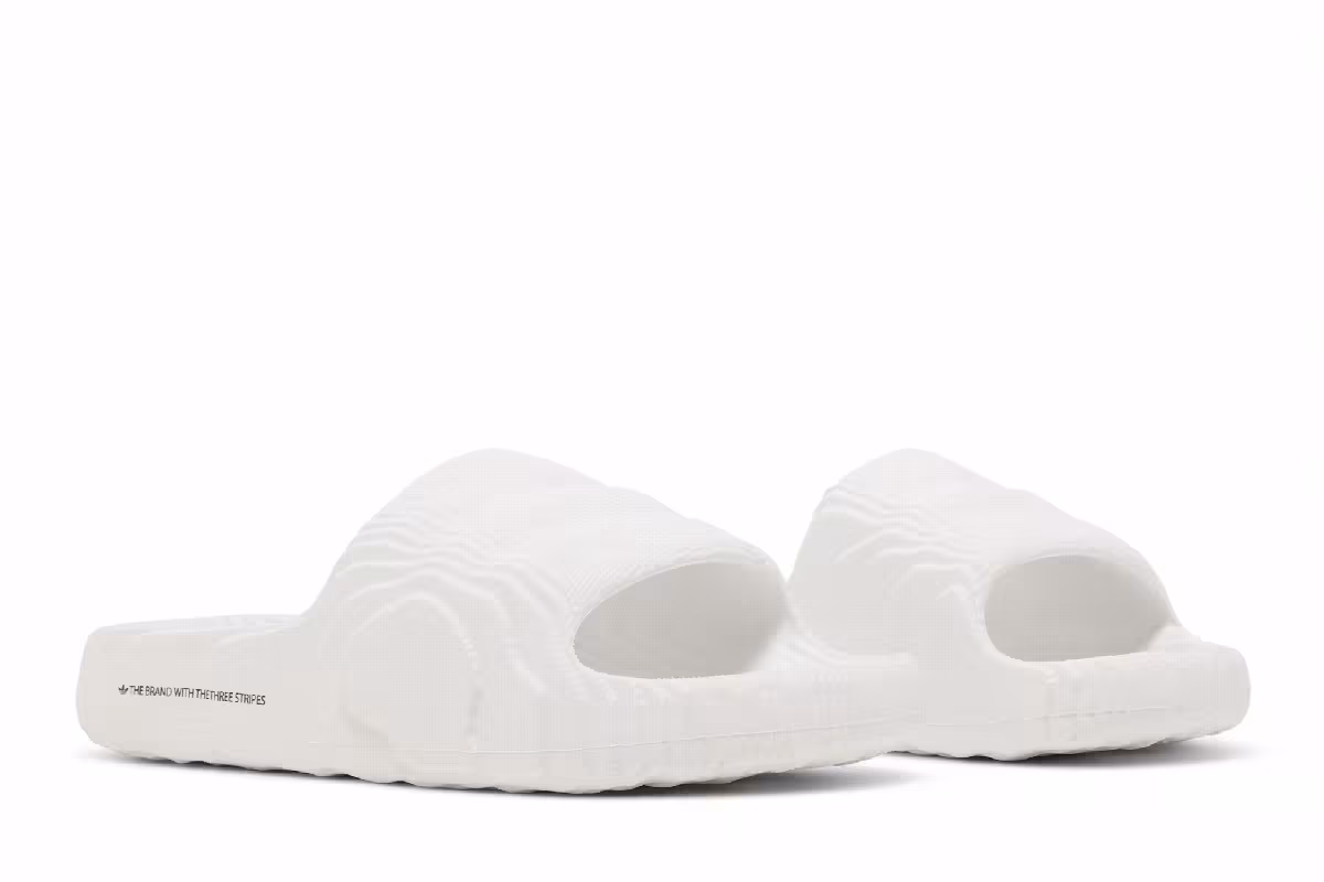 adidas Adilette 22 Slides Crystal White, view 9