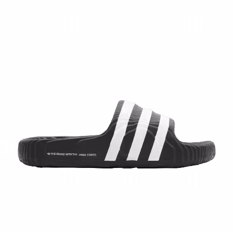adidas Adilette 22 Slide 'Black White'