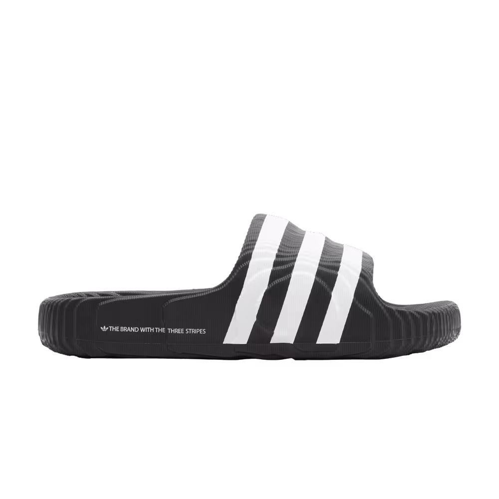 adidas Adilette 22 Slide Black White