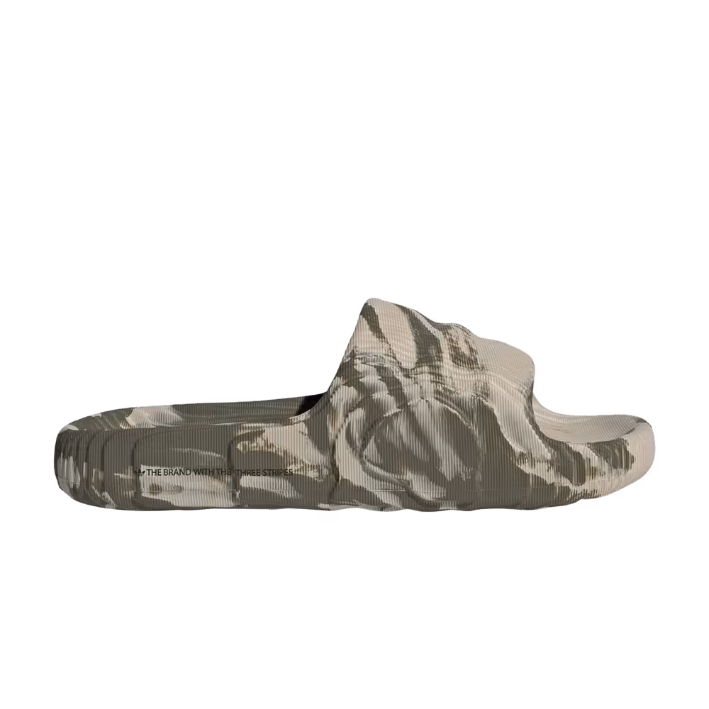 adidas Adilette 22 Slide Wonder Beige Olive Strata