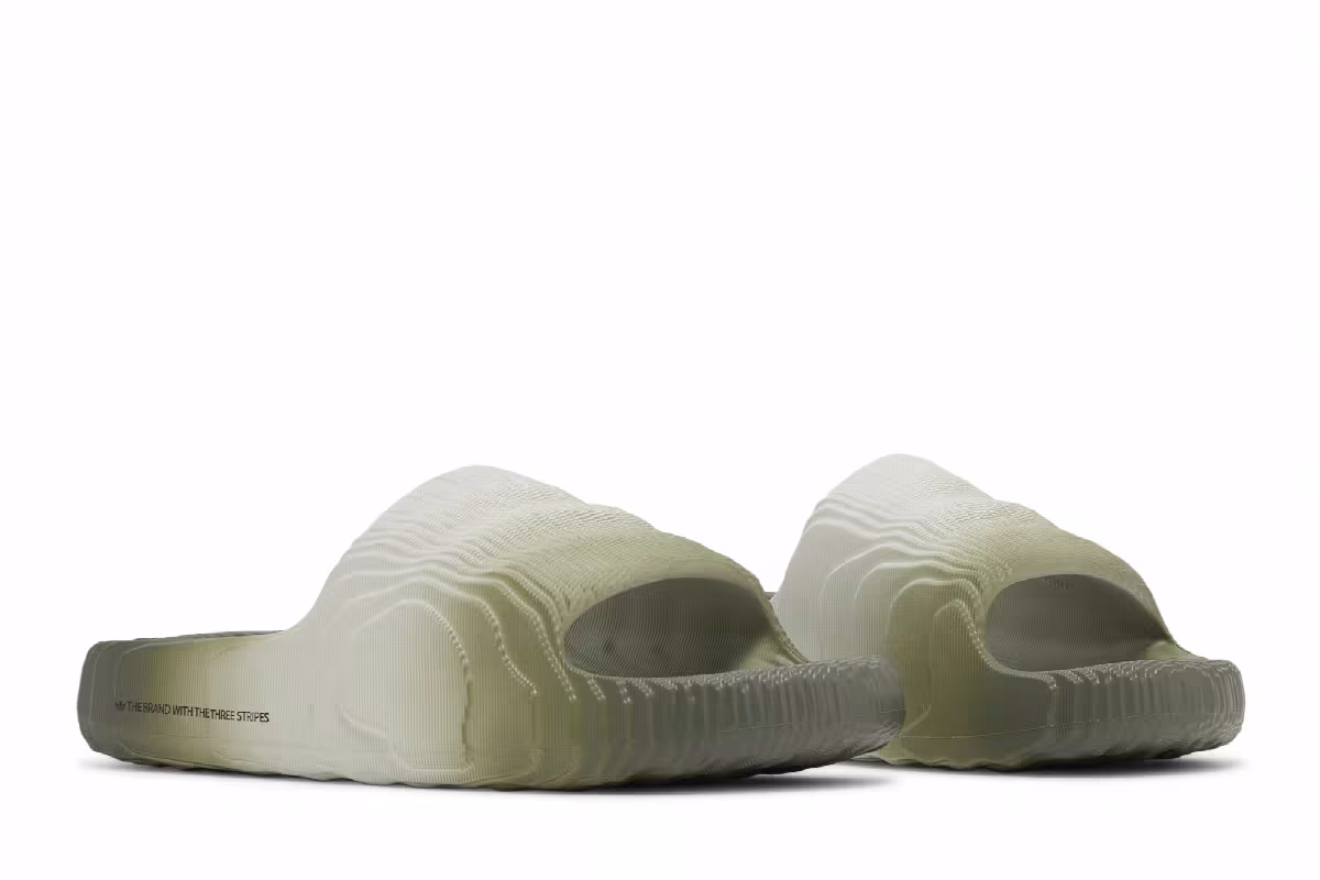 adidas Adilette 22 Slide Gradient Pack - Wonder Silver, view 9
