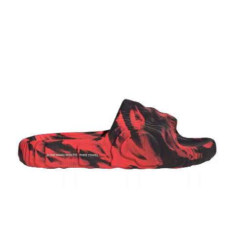 adidas Adilette 22 Slides 'Bright Red Black'
