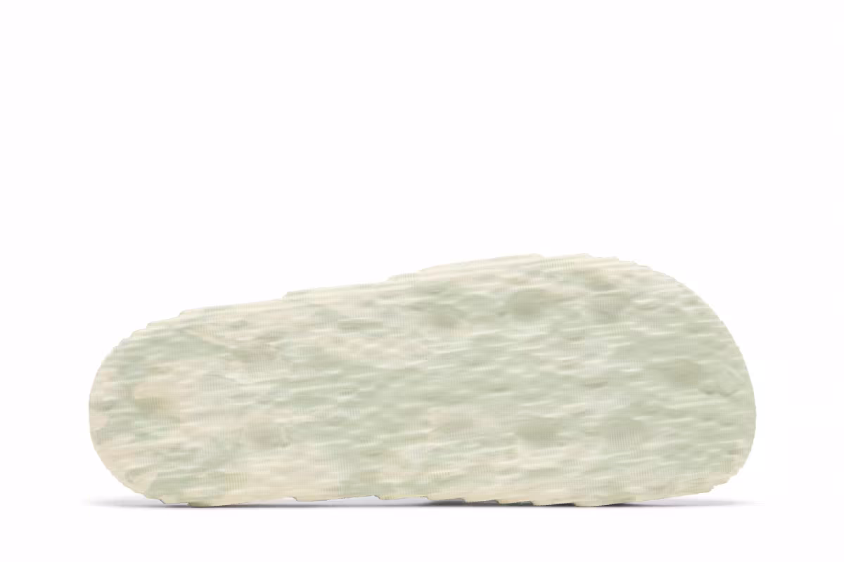 adidas Adilette 22 Slide Cream White Linen Green, view 5