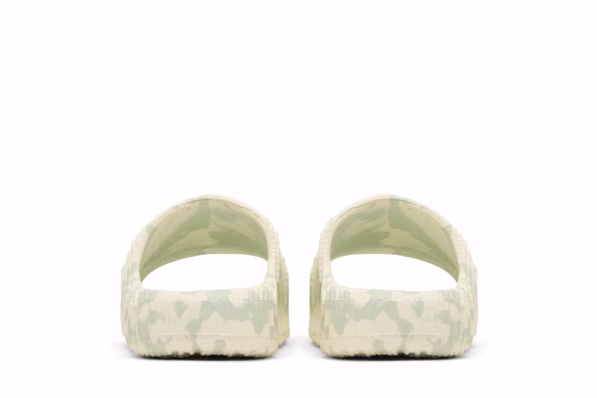 adidas Adilette 22 Slide Cream White Linen Green, view 7