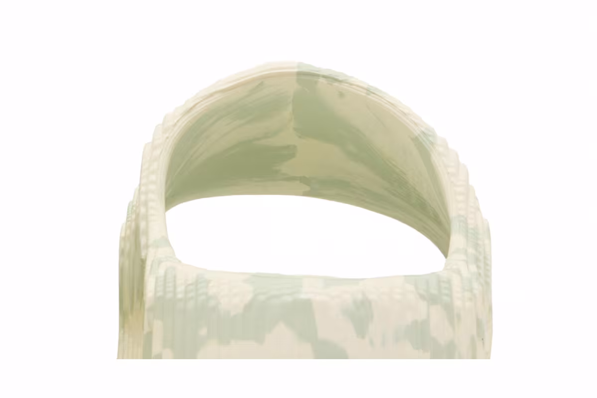 adidas Adilette 22 Slide Cream White Linen Green, view 8