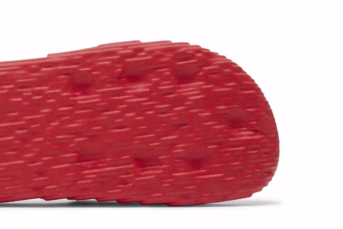 adidas Adilette 22 Slides Scarlet, view 6