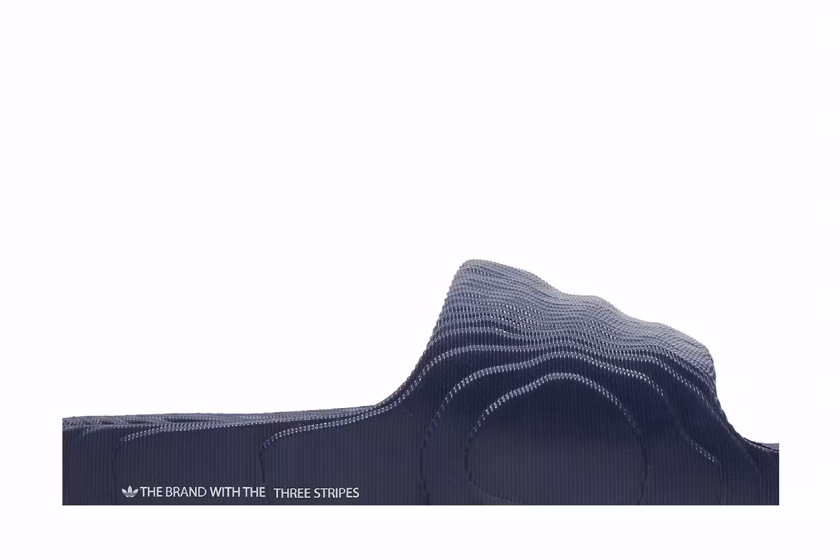 adidas Adilette 22 Slides Dark Blue, view 3
