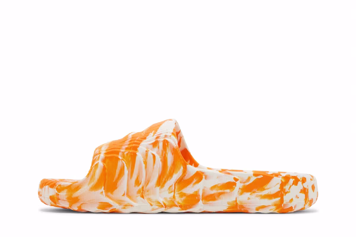 Adidas Adilette 22 Slides Bright Orange, view 4