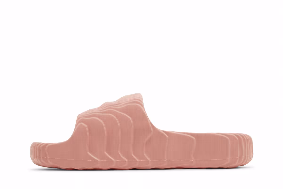 adidas Women's Adilette 22 Slide Wonder Clay, view 4