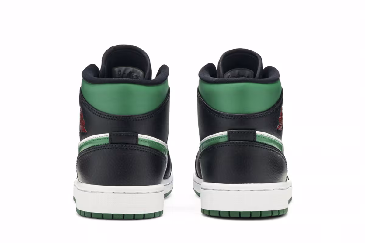Air Jordan 1 Mid Pine Green, view 7