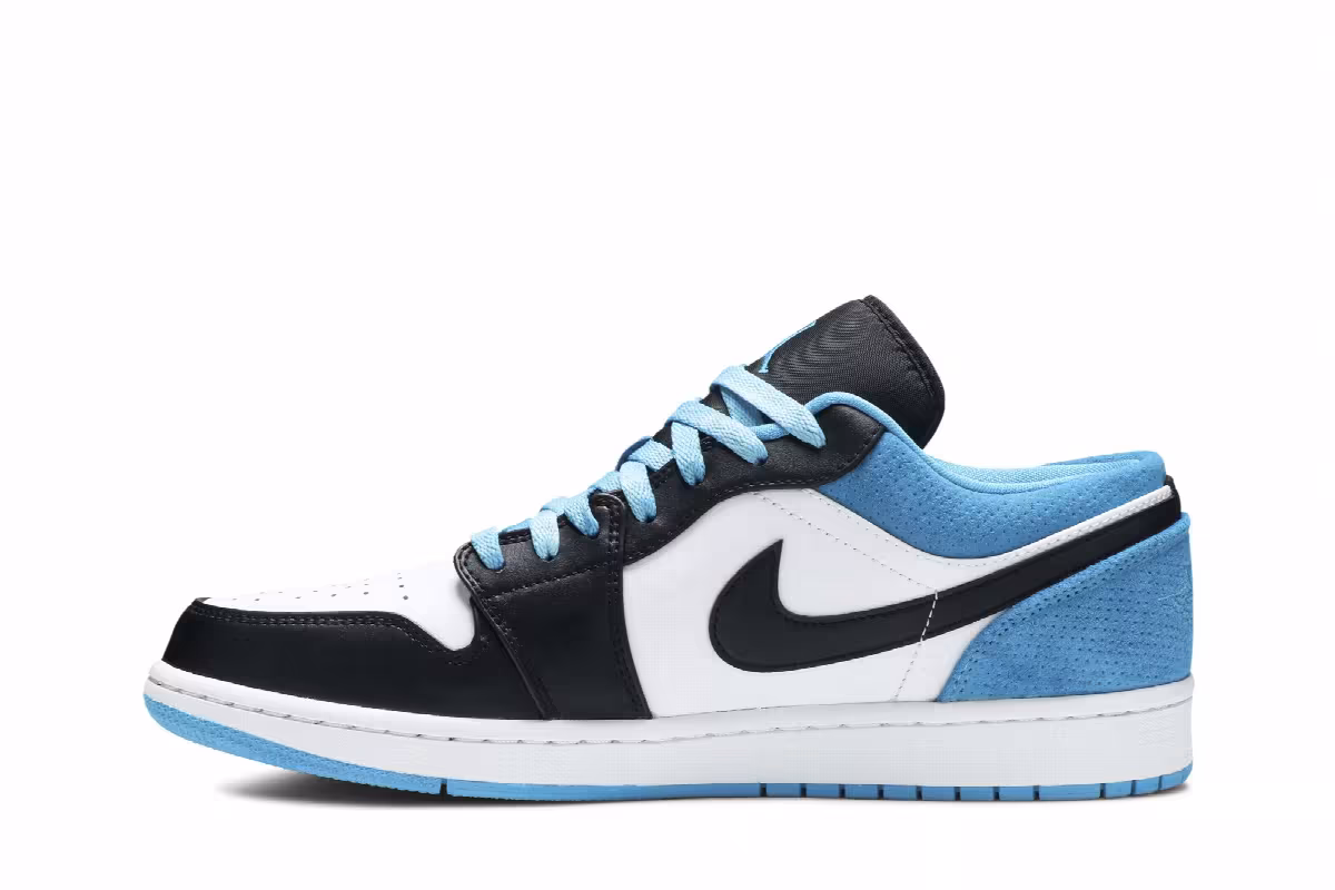 Air Jordan 1 Low SE Laser Blue, view 4