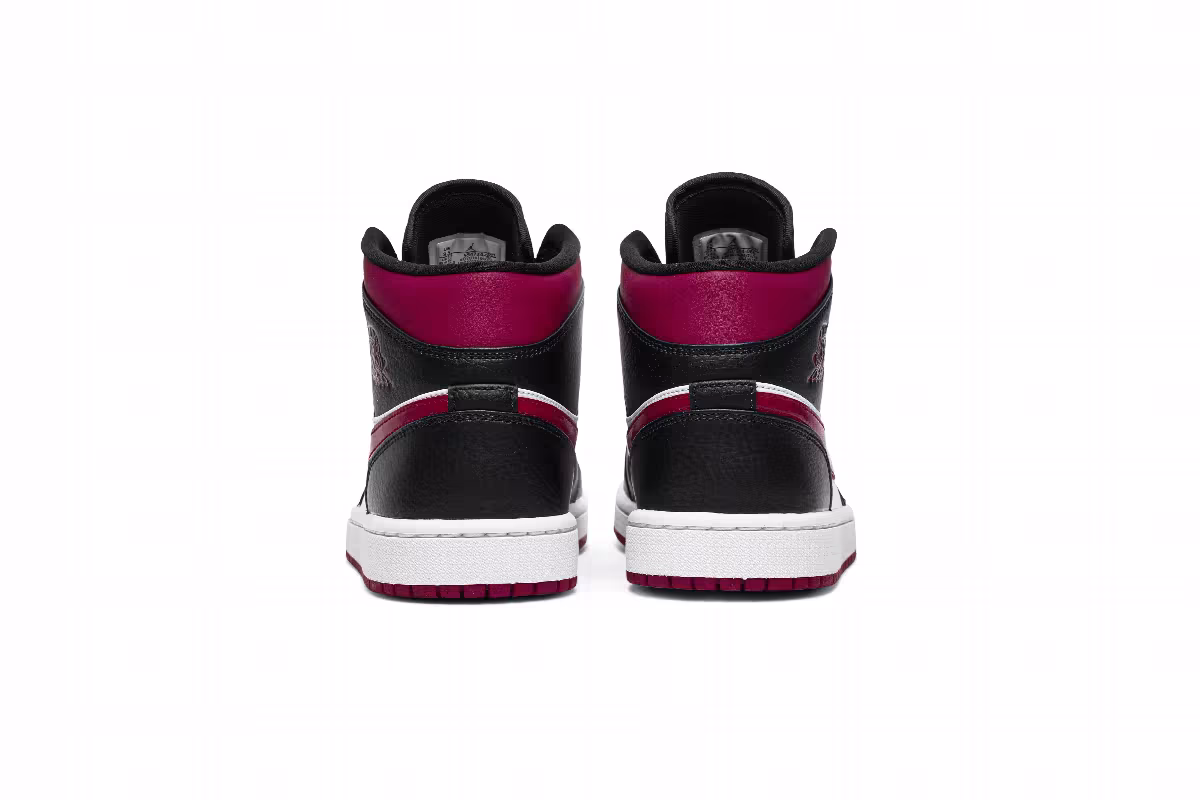 Air Jordan 1 Mid Noble Red, view 7