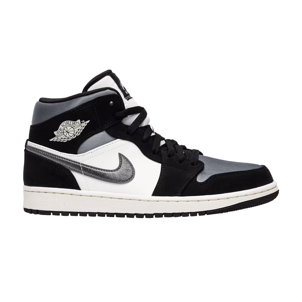 Air Jordan 1 Mid SE Satin Smoke Grey