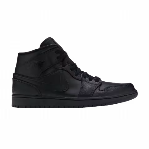 Air Jordan 1 Mid 'Triple Black' 2020