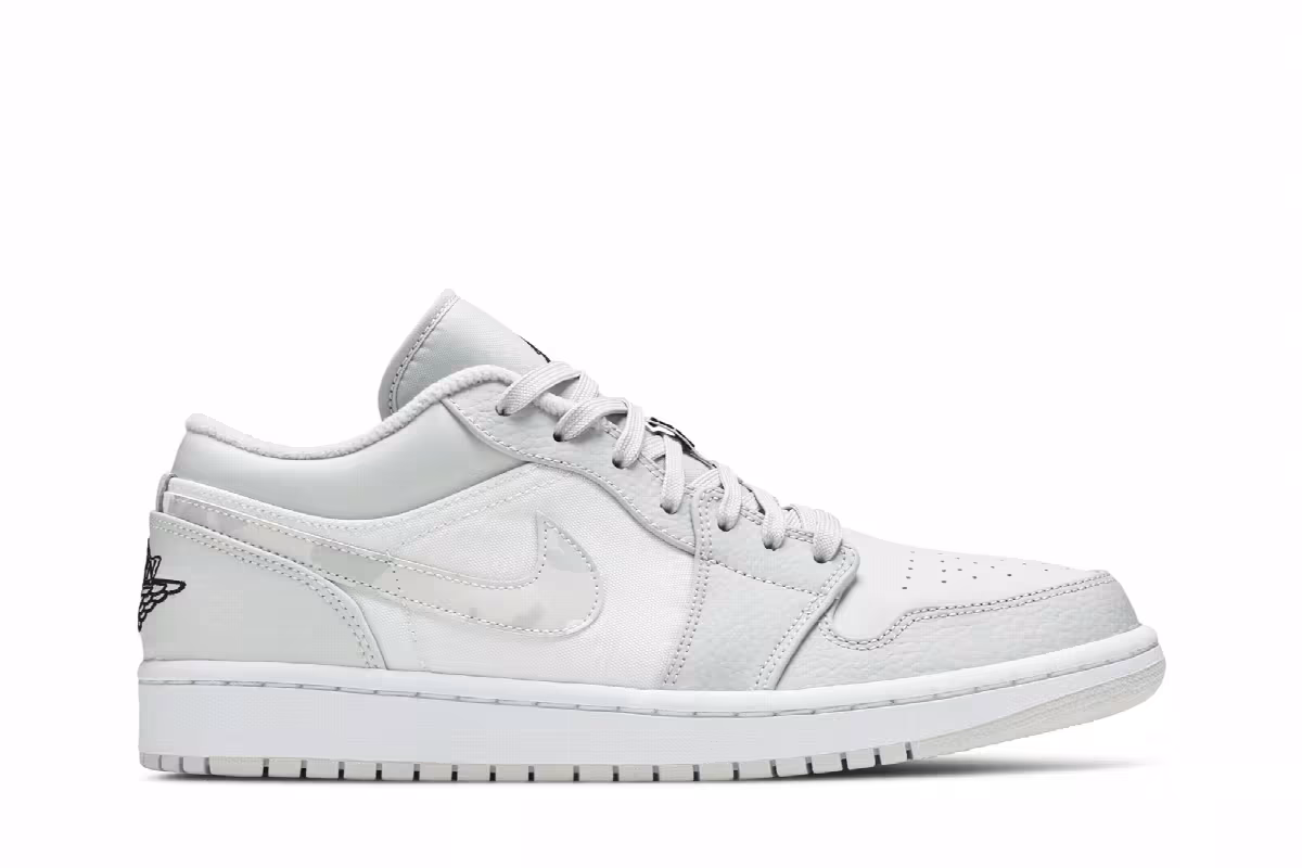 Air Jordan 1 Low White Camo, view 2