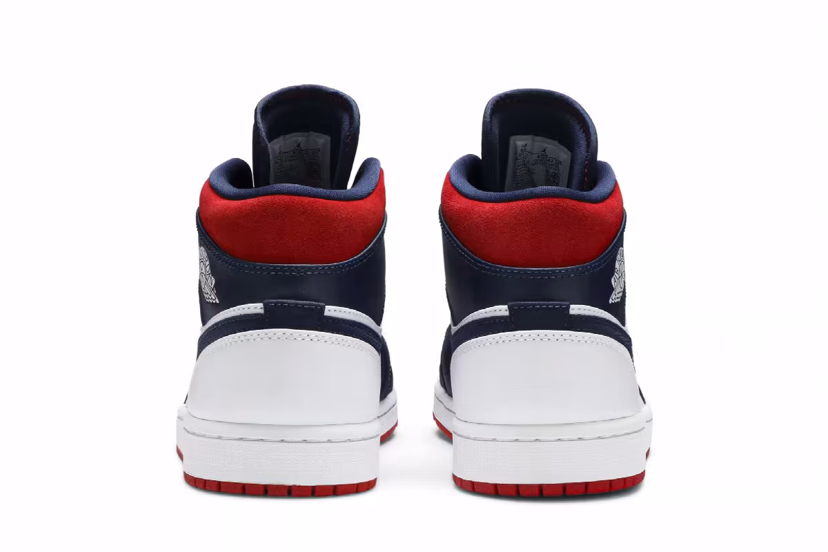 Air Jordan 1 Mid SE Olympic, view 7