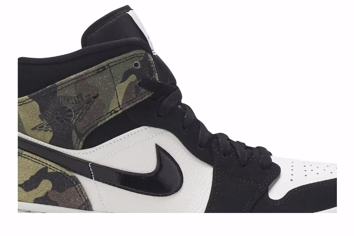 Air Jordan 1 Mid Camo, view 3