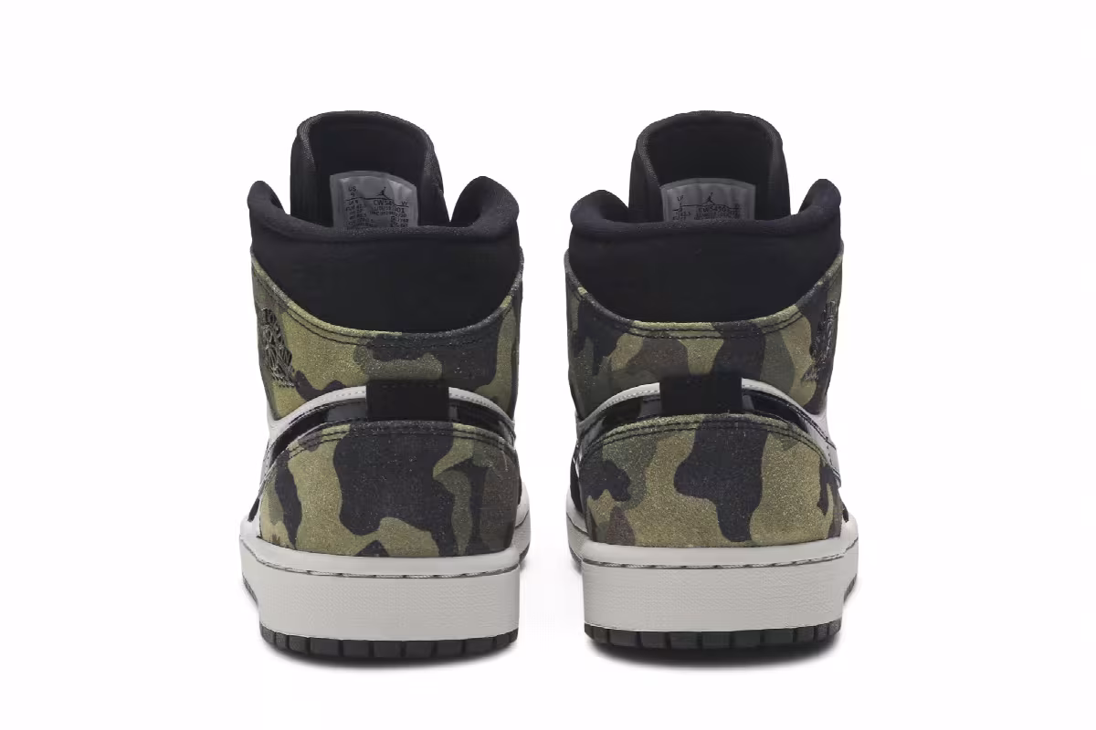 Air Jordan 1 Mid Camo, view 7