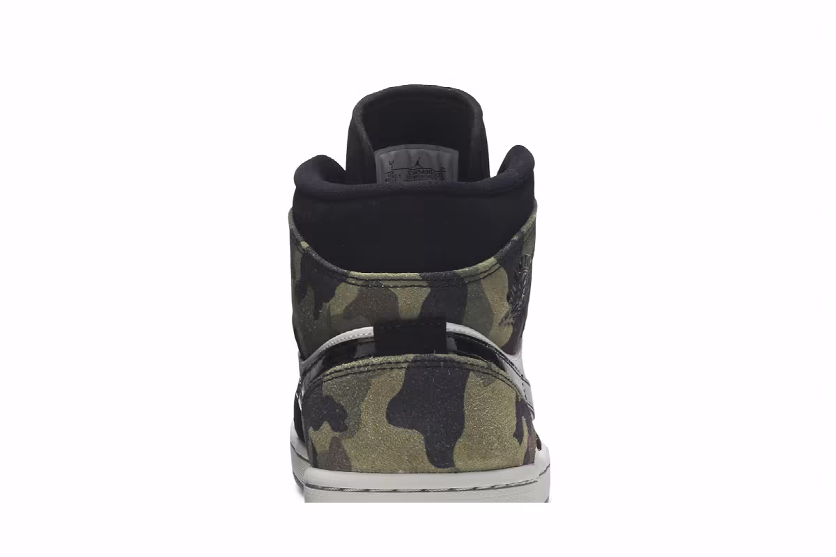 Air Jordan 1 Mid Camo, view 8