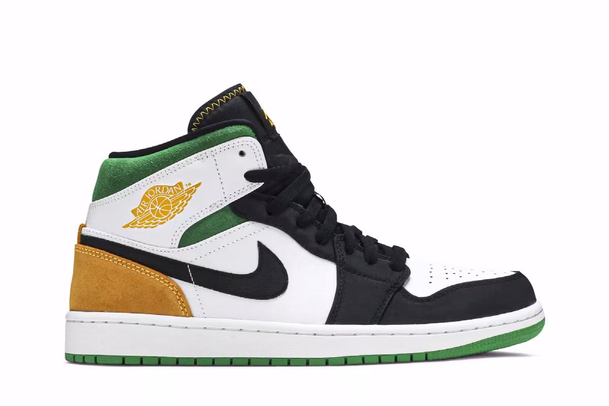 Air Jordan 1 Mid SE Oakland, view 2