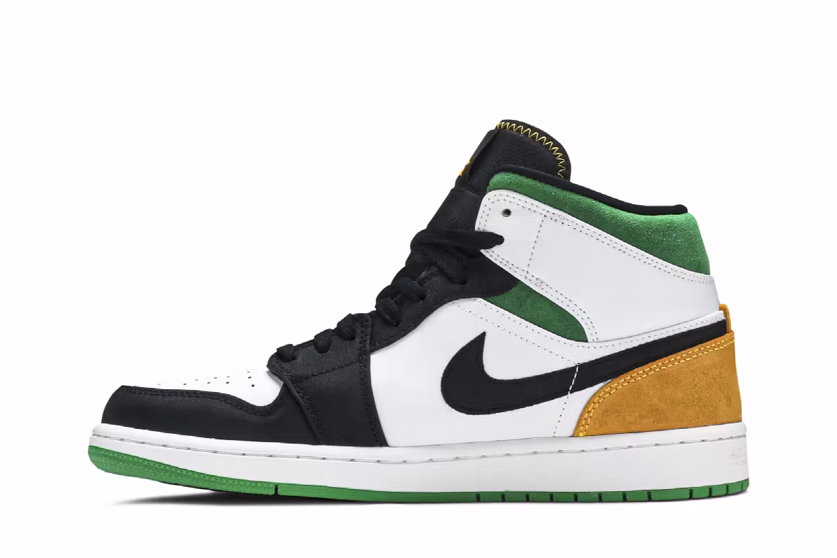 Air Jordan 1 Mid SE Oakland, view 4