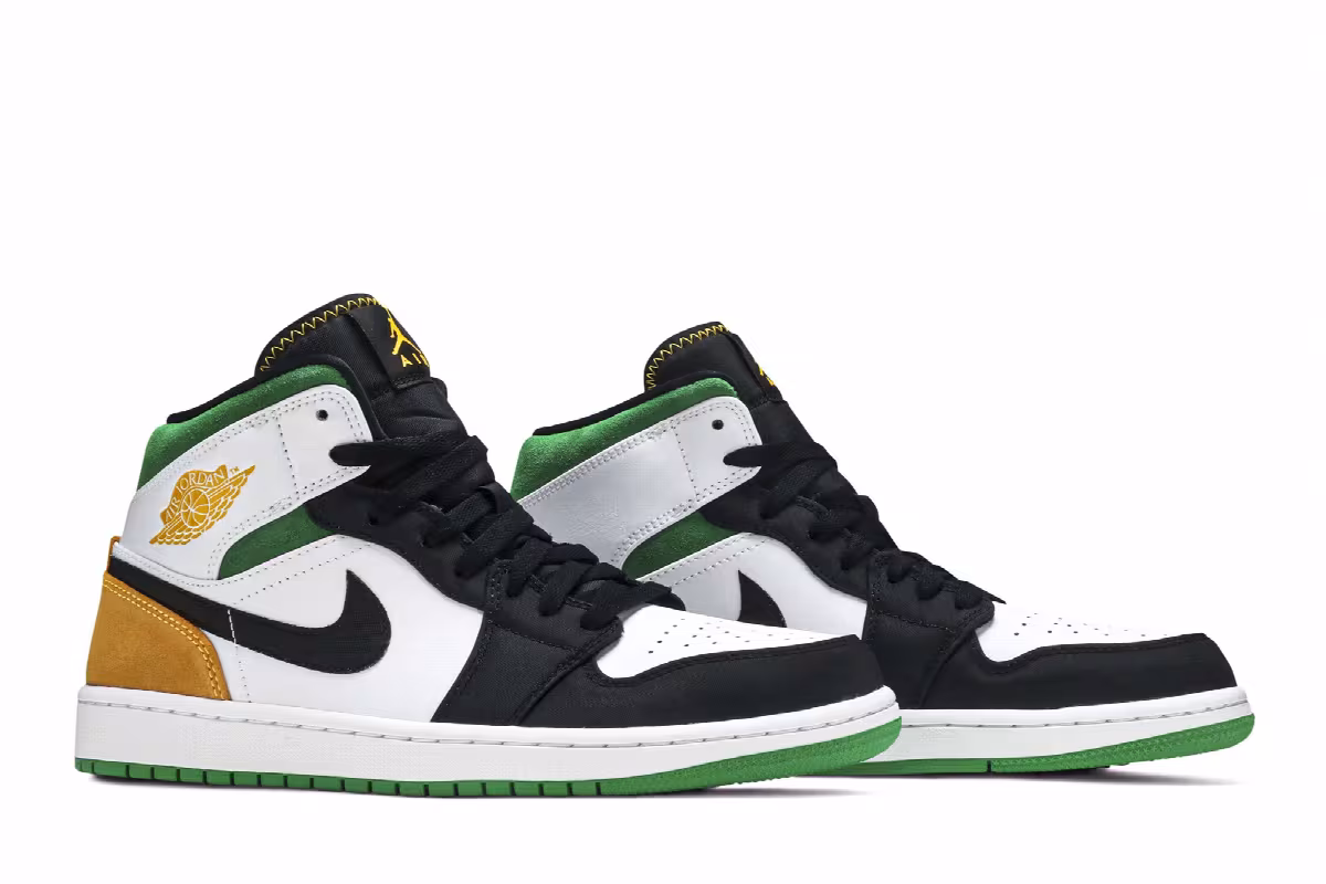 Air Jordan 1 Mid SE Oakland, view 9