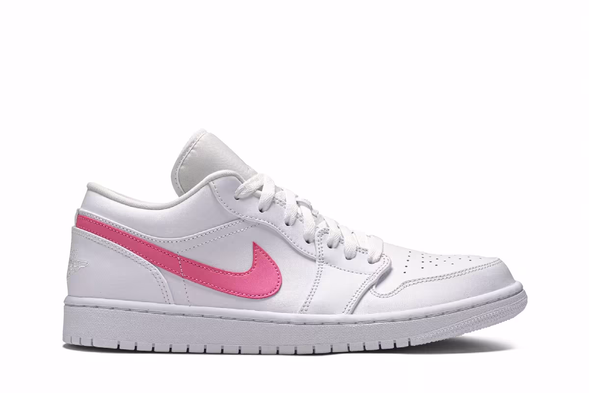 Air Jordan 1 Low White Multi-Color, view 2