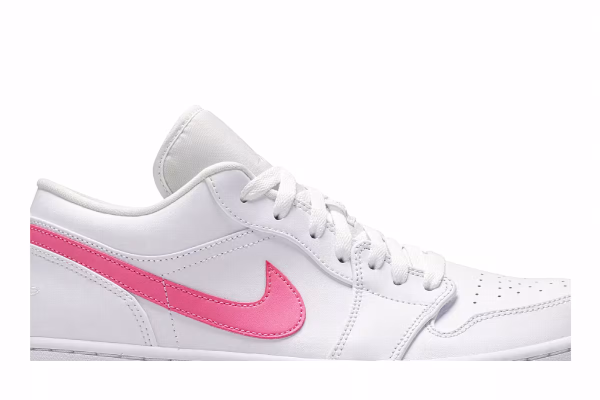Air Jordan 1 Low White Multi-Color, view 3