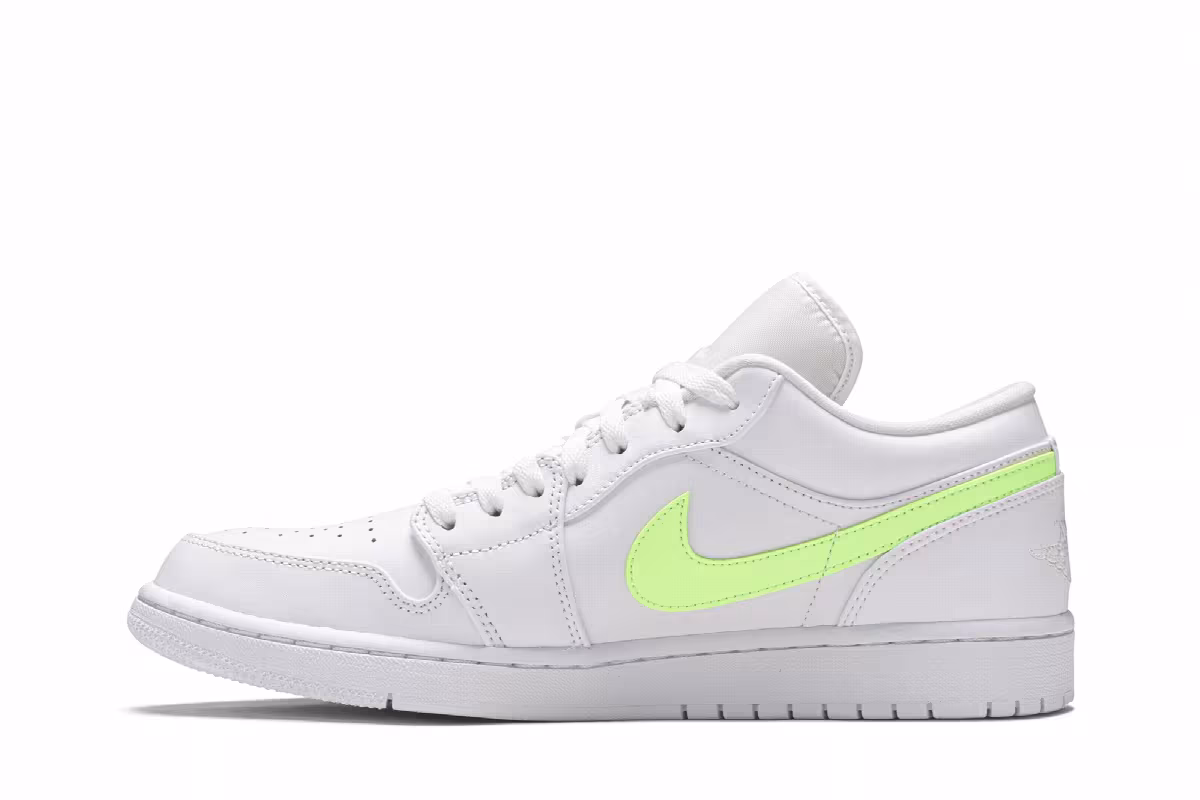 Air Jordan 1 Low White Multi-Color, view 4