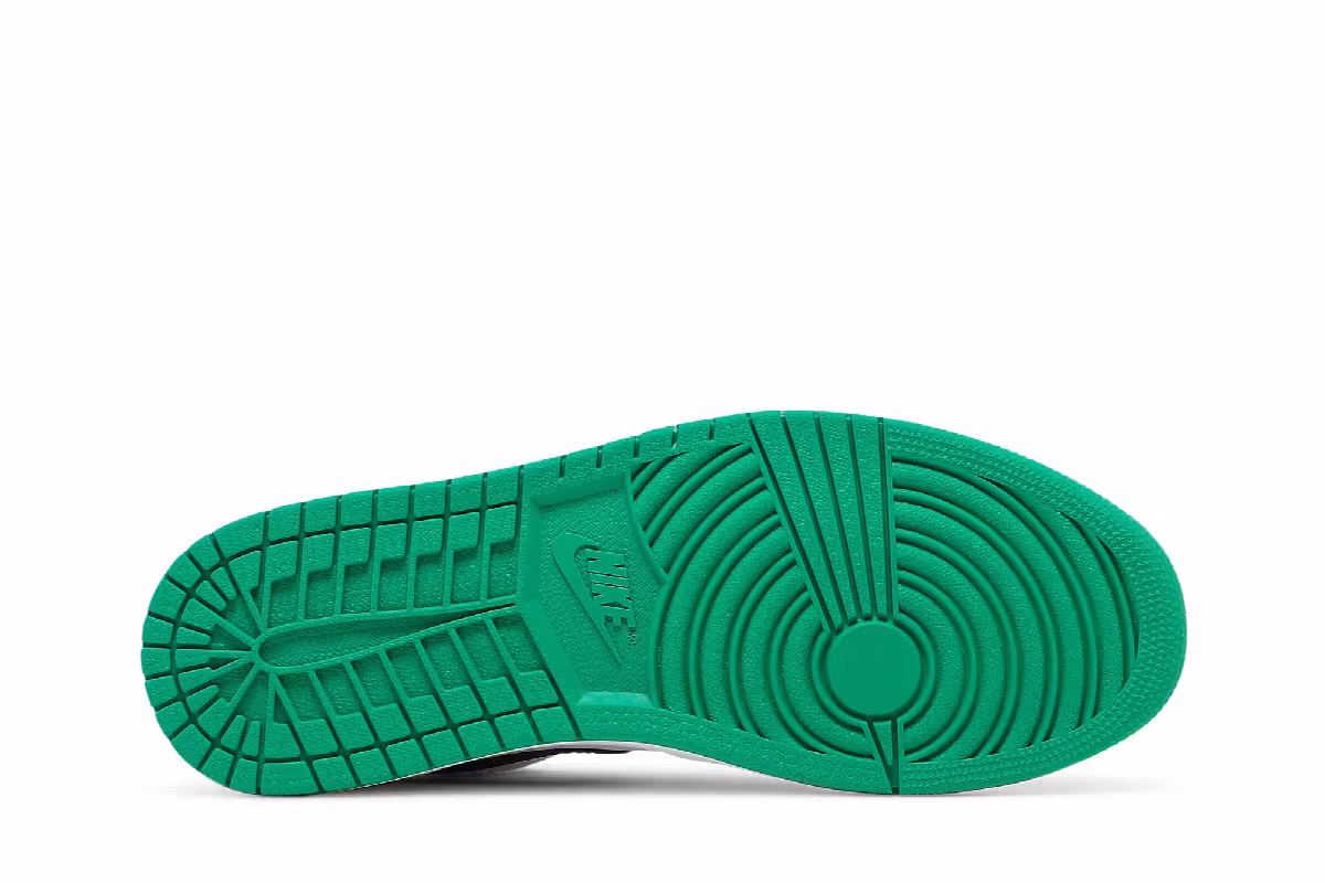 Air Jordan 1 Low White Lucky Green, view 5