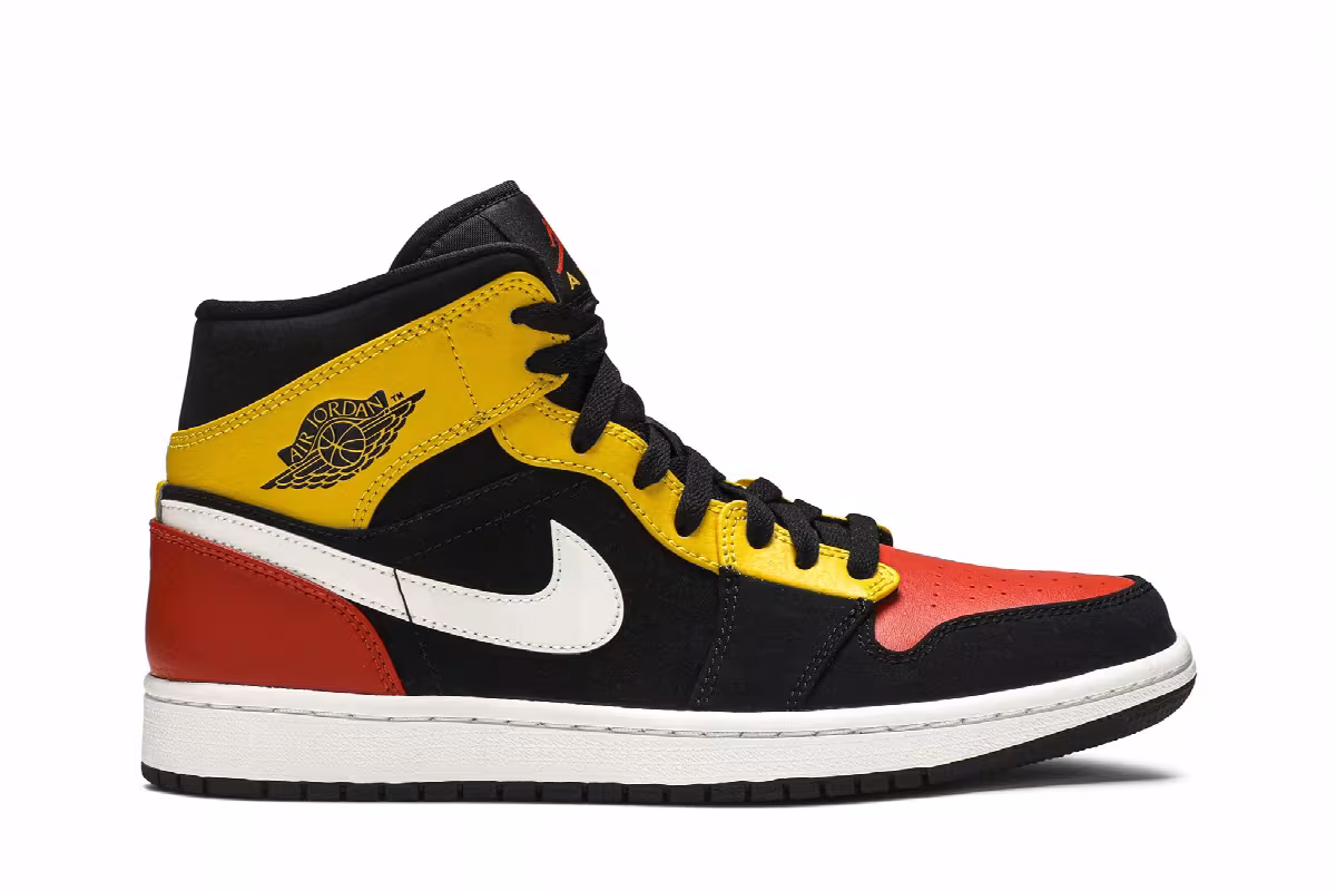 Air Jordan 1 Mid SE Amarillo, view 2