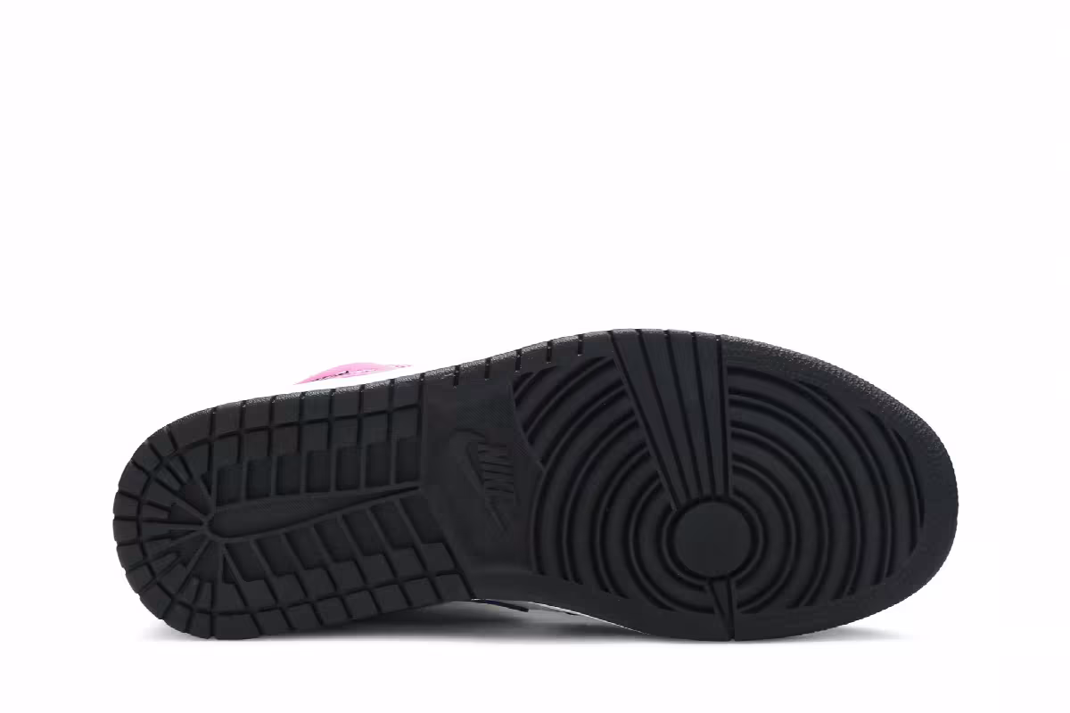 Air Jordan 1 Mid SE Cyber Active Fuchsia, view 5